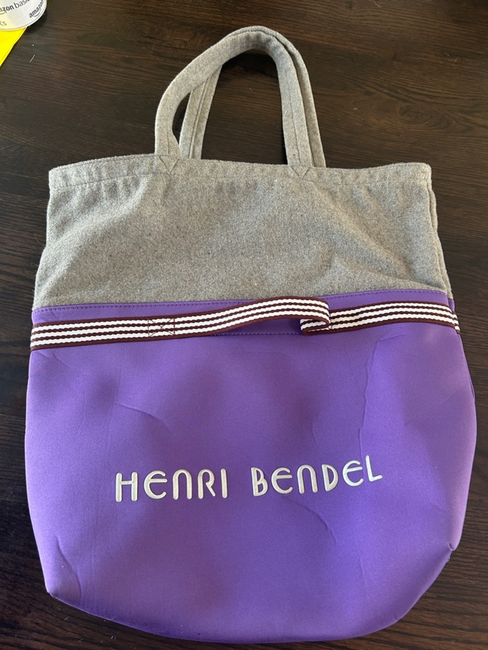 henri bendel Neoprene Tote Bag